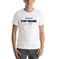 3XL TRI Color Fort Bragg Калифорния с къс ръкав памучна тениска от неопределени подаръци